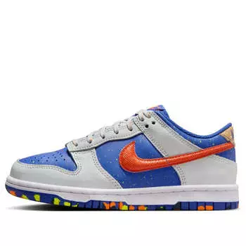 Кроссовки dunk low 'paint splatter' Nike, мультиколор