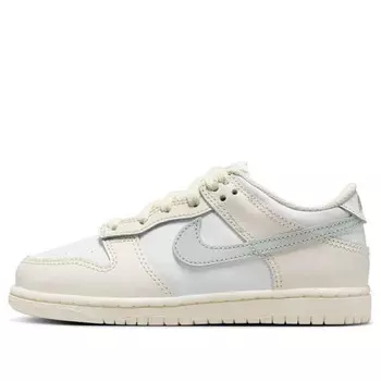 Кроссовки dunk low 'phantom light silver' Nike, белый