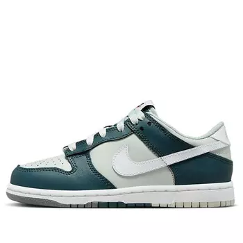 Кроссовки dunk low premium 'split - deep jungle' Nike, мультиколор