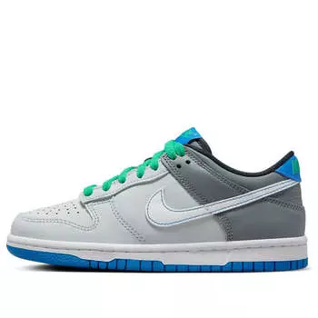 Кроссовки dunk low 'pure platinum photo blue' Nike, мультиколор