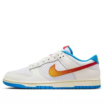 Кроссовки dunk low retro se 'pop art sail photo blue' Nike, мультиколор