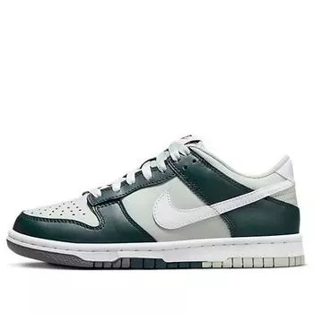 Кроссовки dunk low 'split deep jungle' Nike, мультиколор