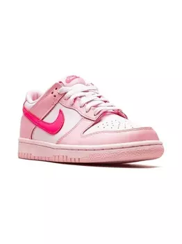 Кроссовки Dunk Low Triple Pink Nike Kids, розовый