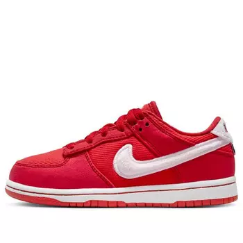 Кроссовки dunk low 'valentine's day' Nike, красный