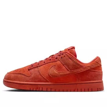 Кроссовки dunk low 'valley of fire' Nike, красный