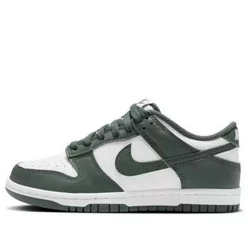 Кроссовки dunk low 'vintage green' Nike, белый