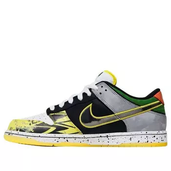 Кроссовки dunk low 'what the duck away' Nike, белый