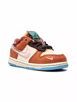 Кроссовки Dunk Mid Chocolate Milk из коллаборации с Social Status Nike Kids, розовый