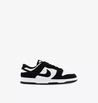 Кроссовки Dunk с низким верхом из кожи и вставками Nike, белый