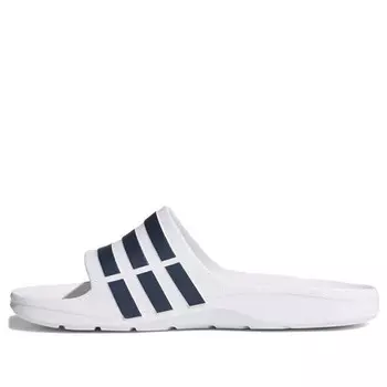 Кроссовки duramo slide black casual shoe Adidas, черный