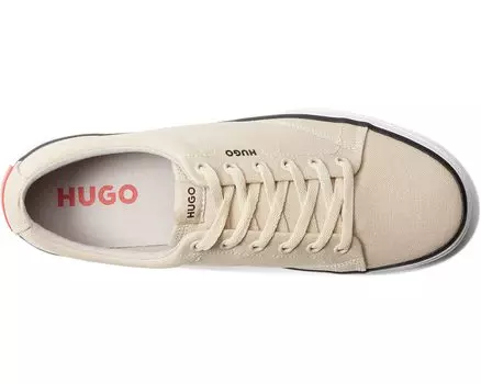 Кроссовки Dyer Tennis Sneaker HUGO, миндальное молоко
