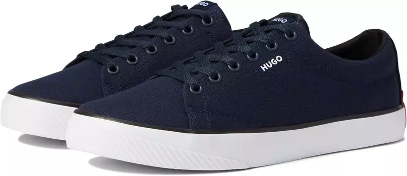 Кроссовки Dyer Tennis Sneaker HUGO, темно-синий