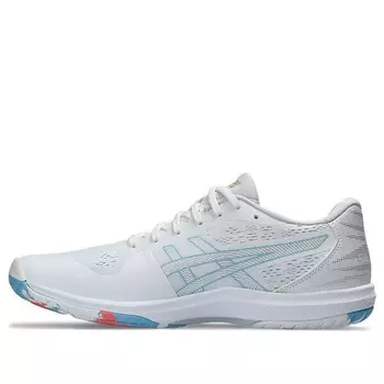 Кроссовки dynafeather теннисные туфли Asics, белый