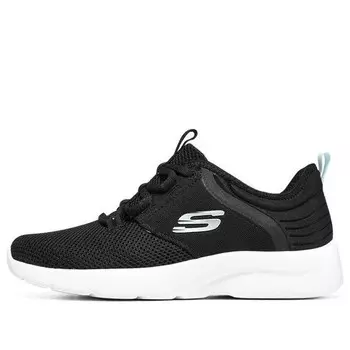 Кроссовки dynamight 2.0 'black green' Skechers, черный