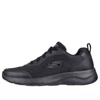 Кроссовки dynamight 2.0 'full pace - pure black' Skechers, черный
