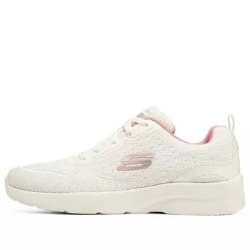 Кроссовки dynamight 2.0 'hip star - white pink' Skechers, белый