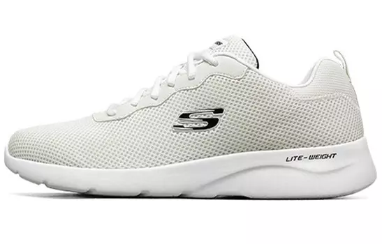 Кроссовки Dynamight 2.0 мужские с низким верхом белого цвета Skechers