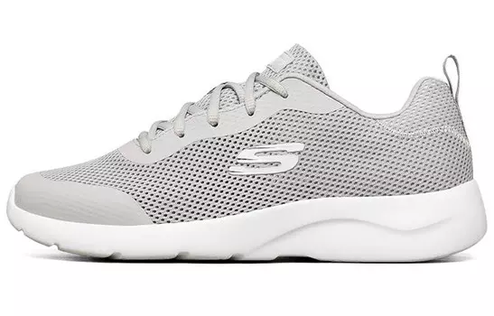 Кроссовки Dynamight мужские с низким верхом светло-серые Skechers