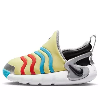 Кроссовки dynamo go se 'lemon chiffon red blue' Nike, желтый