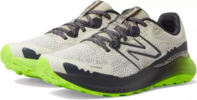 Кроссовки Dynasoft Nitrel v5 New Balance, цвет Timberwolf/Pixel Green