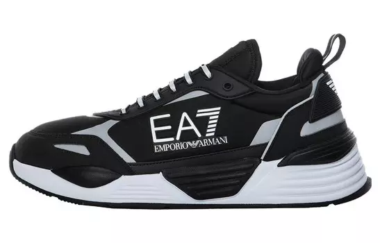 Кроссовки Ea7 EMPORIO ARMANI Ace Runner Chunky Sneakers, черный