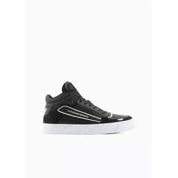 Кроссовки EA7 EMPORIO ARMANI Basket Retro , черный