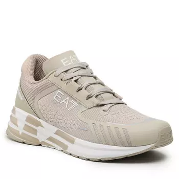 Кроссовки EA7 Emporio Armani, бежевый