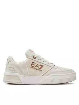 Кроссовки Ea7 Emporio Armani, бежевый