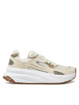 Кроссовки Ea7 Emporio Armani, бежевый