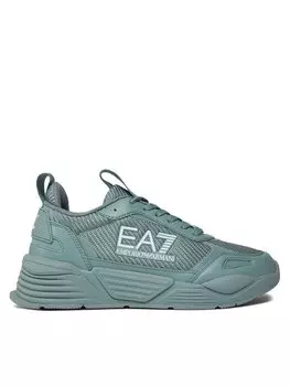 Кроссовки Ea7 Emporio Armani, бирюзовый