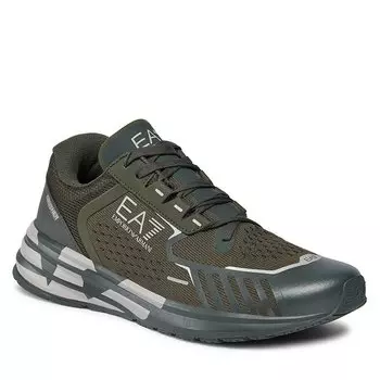 Кроссовки EA7 Emporio Armani, хаки