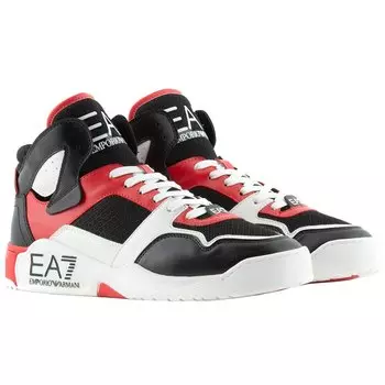 Кроссовки EA7 EMPORIO ARMANI New Basket Mid Summe , черный