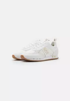 Кроссовки EA7 Emporio Armani ШНУРКИ УНИСЕКС, цвет white/gold/honey