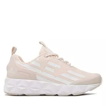 Кроссовки EA7 Emporio Armani X8X033 XCC52 S327 Pastel Parch/Opt.White, бежевый