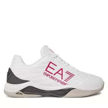 Кроссовки EA7 Emporio Armani X8X079 XK203 S878 Op.Wht/Gan/Pink/Silv, белый