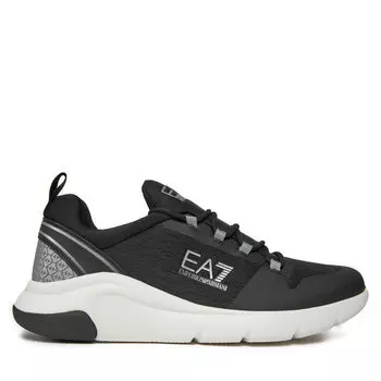 Кроссовки EA7 Emporio Armani X8X180 XK389 T731 Black+Griffin+White, черный