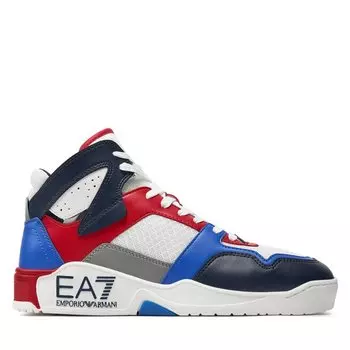 Кроссовки EA7 Emporio Armani X8Z039 XK331 T600 Blk I+Sal+Bal+Wht+Gr, темно-синий