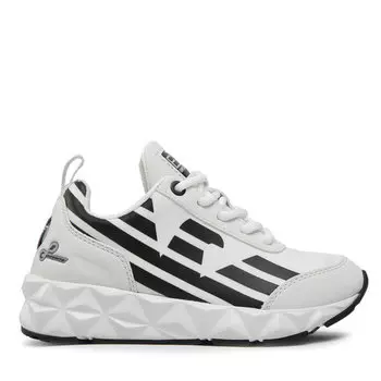 Кроссовки EA7 Emporio Armani XSX105 XOT54 Q491 Opt White/Black, белый