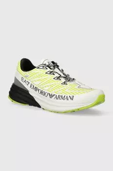 Кроссовки EA7 Emporio Armani, зеленый