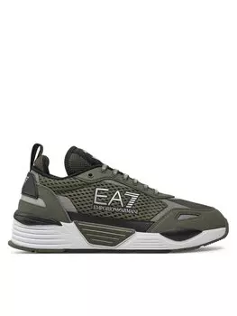 Кроссовки Ea7 Emporio Armani, зеленый