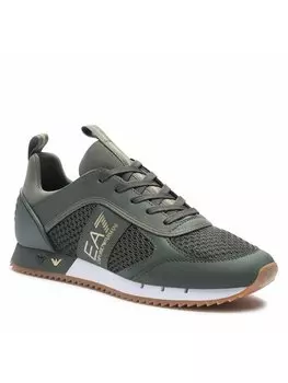 Кроссовки Ea7 Emporio Armani, зеленый