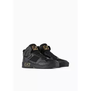 Кроссовки EA7 New Basket Mid Summe, черный