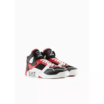 Кроссовки EA7 New Basket Mid Summe, черный