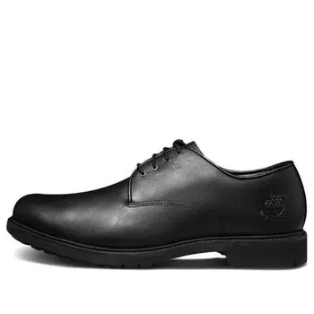 Кроссовки earthkeepers stormbuck plain toe oxford 'black full grain' Timberland, черный