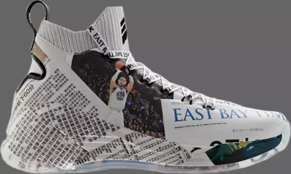 Кроссовки east bay times x kt4 'newspaper' Anta, белый