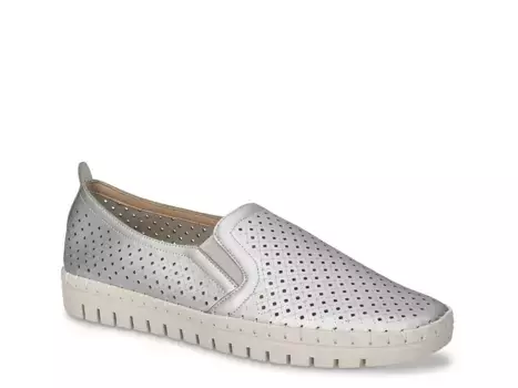 Кроссовки Easy Street Fresh Slip-On, серебристый металлик