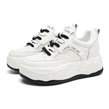 Кроссовки Eblan Breathable Sports (размер 37), белый/черный