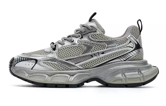 Кроссовки EBLAN Chunky Sneakers Women's Low-top, серебряный