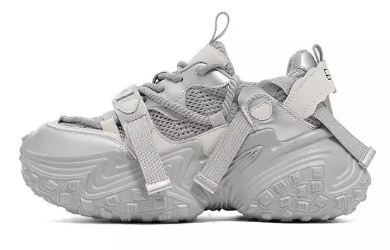 Кроссовки Eblan Chunky Unisex, серебристый
