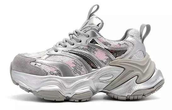 Кроссовки Eblan Chunky Women's, серебристый